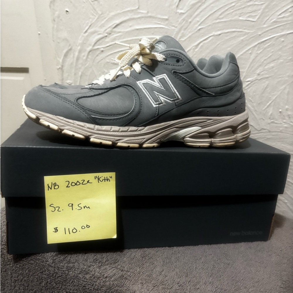 New Balance Gray and White Athletic Shoes